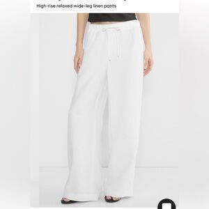 ARITZIA LODGE LINEN PANT SIZE M